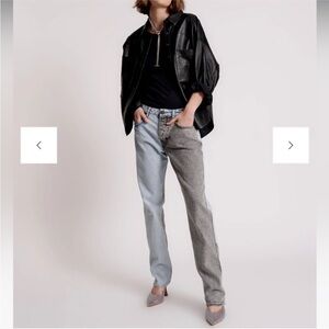 New One Teaspoon Free People Truckers Mid Rise Straight Leg Jeans 29 Rigid NWT